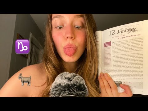 ASMR January 12th Birthday Astrology Reading