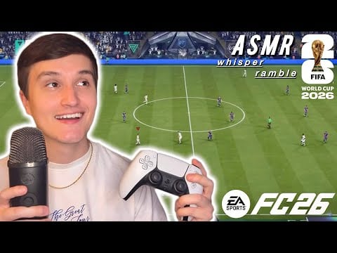 ASMR | 2026 FIFA World Cup Update ⚽️💤 (EA FC26 Gameplay)