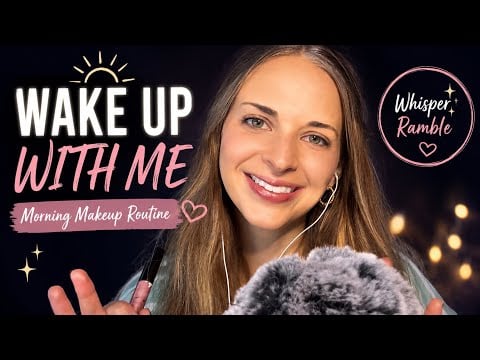 ASMR Morning Makeup Routine ☀️ Wake Up & Get Ready With Me