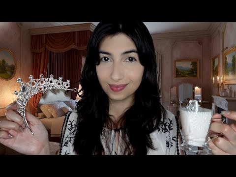 ASMR De época: Preparando você para dormir, princesa 👑