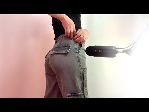[ ASMR ] Jeans Scratching 
