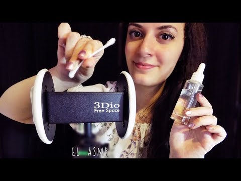 ♡ASMR español♡ LIMPIEZA y DESINFECCIÓN DE OIDOS! (cosquillitas)