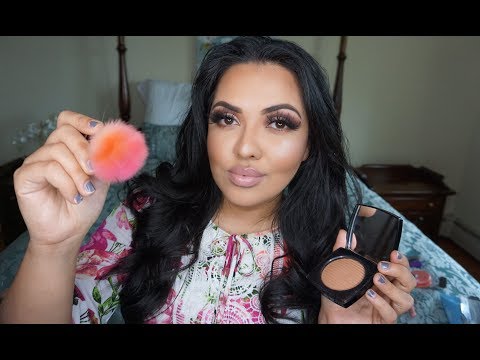 ASMR Doing Your Spring Makeup Soft Spoken LO Fi