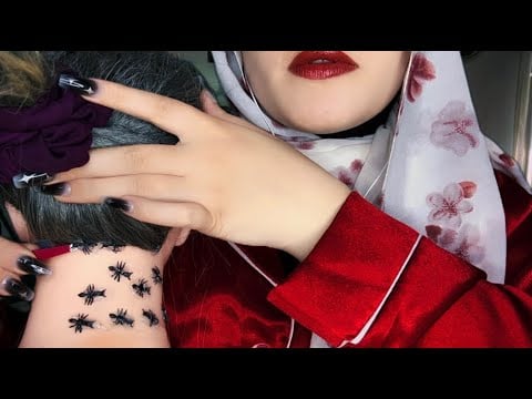 ASMR 🐛 Bugs Crawling All Over You… (Neck Touching, Face Tapping & Plucking)