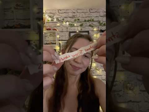 ASMR - Day 14 🤭 #triggerwords #asmrtriggerwords