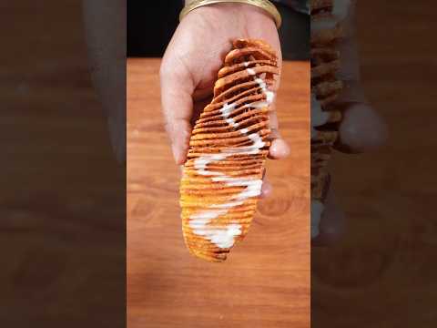 🔥 ASMR Potato Spring | Crispy Spiral Potato | Street Style Crunch #shorts #asmr