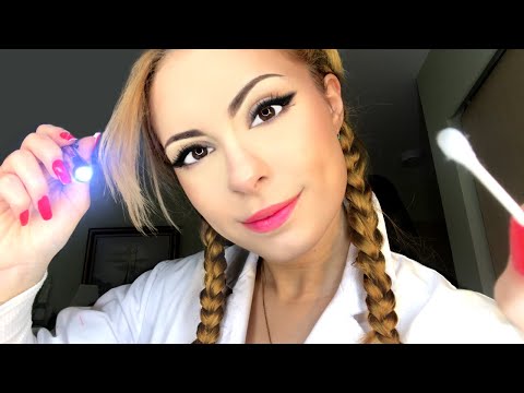 [ASMR Ear Exam and Cleaning] ASMR Ear Cleaning , Ear Exam Otoscope , Hearing Test & Hearing Exam