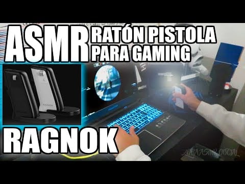 ASMR UNBOXING/REVIEW | RAGNOK Ratón "Pistola" para Gaming