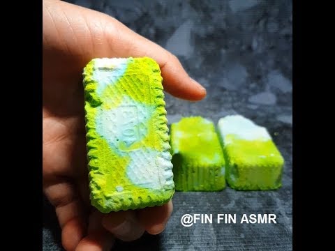 ASMR : Cornstarch Shaving! Very Satisfying and Relaxing #35