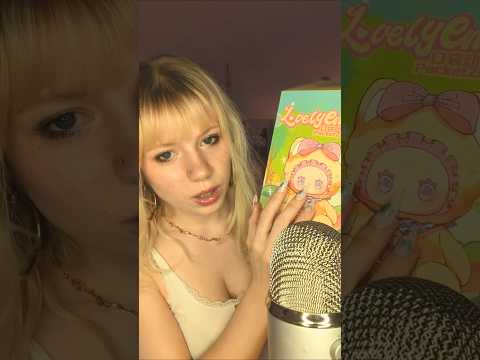 ASMR blindbox unboxing 🎀 #asmr #asmrtapping #blindbox #lovelyemma