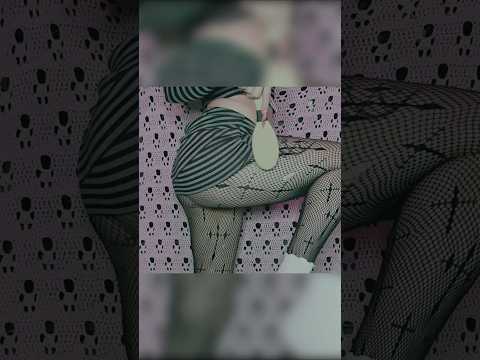 ASMR brushing fishnets #asmr #fishnets #asmrbrushing