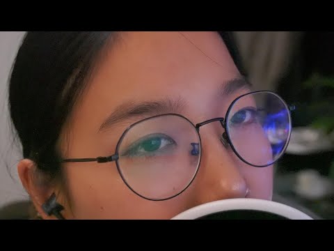 ASMR chew chew and breathing sound