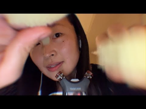 fast random triggers ASMR🔥(ear cleaning, mic touching, visual triggers etc...)