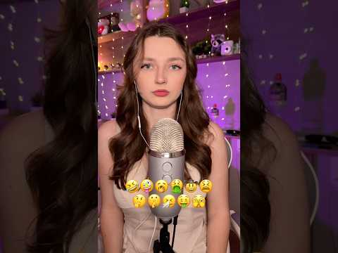 Emoji challenge #asmr #asmrsounds #asmrrelax #asmrsleep #relax #tingles #asmrvideo #relaxingvideos