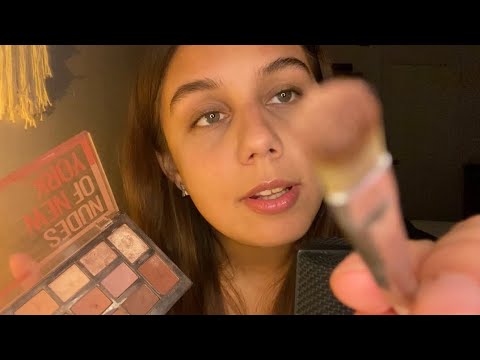 ASMR TE MAQUILLO (MI PRIMER ROLEPLAY)  💄 ❤️