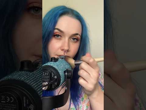 sleepy time #asmr #micbrushing #chewinggum #asmrgumchewing #asmrmicbrushing
