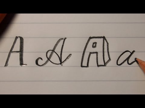 Most Satisfying Print vs. Cursive Writing in History ✍🏻 (ASMR)