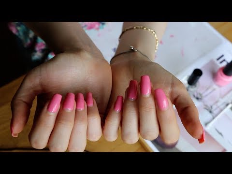 ASMR Whisper Nail Care Routine & Nail Polish Application | 1 Hour