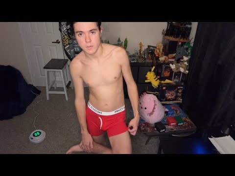 ASMR - Fruit of the Loom Cotton Stretch Try On