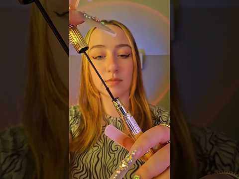 asmr doing your mascara