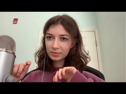 ASMR soft spoken ramble (I'm back!) blue yeti ♡