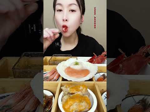 🦐🔥🍜💥🤤 Luxury seafood boil mukbang ASMR! #LuxuryFeast #럭셔리먹방