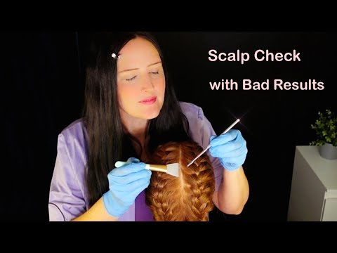 ASMR Medical Scalp Check & Hair Follicle Treatment (Whispered)