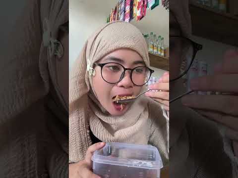 Makan nasi goreng Buatan mamah #asmrvideo