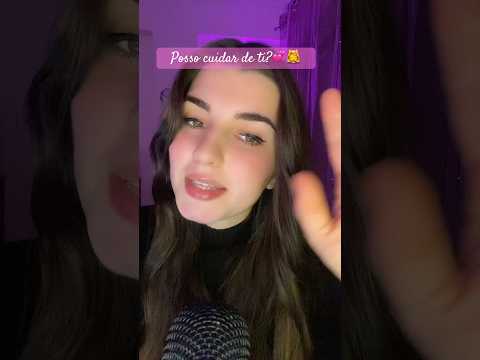 Posso cuidar de ti ? 💞💆‍♀️ #asmr #relax #visualtingle #tapping #asmrsounds #asmrsleep