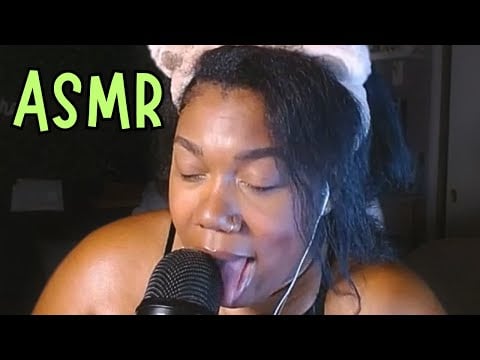 ASMR Mic Licking & Kissing (Intense Sounds for Listening)