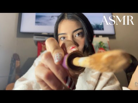 ASMR ☆ CASEROS MAQUILLÁNDOTE 💗🌸
