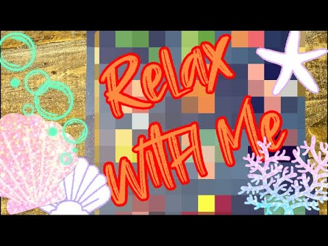 ASMR VISUAL & SOUND TRIGGERS: Starfish & Shells 🐚 Sticker Puzzle #667