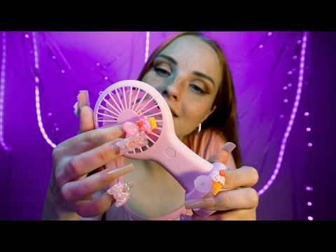 ASMR Pink Triggers 🌸 Tapping 🌸 No Talking