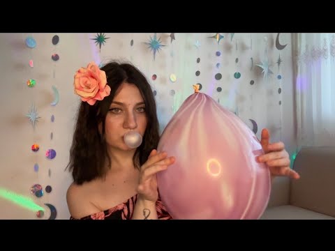 ASMR | Mega Squeaky BALLOONS | Spit Painting Competition ♥️