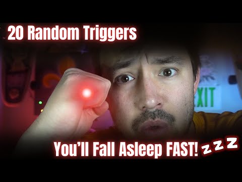 🔴 20 Random ASMR Triggers ~ You'll Fall Asleep FAST💤