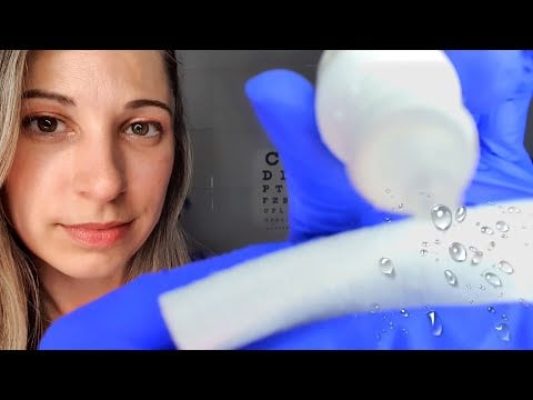 Clínica ASMR | Limpieza Ocular Rutinaria | Roleplay médico | SusurrosdelSurr