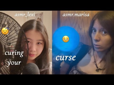 asmr witch curses you to stay awake forever 😱 can @asmr_lexi cure you with the power of tingles? 🪄