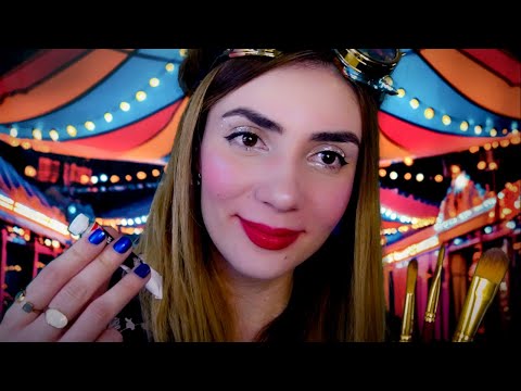 ASMR | Painting Your Face at Carnival (Whispered)