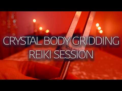 Crystal Gridding | Hands On Reiki | Sound Activation | POV