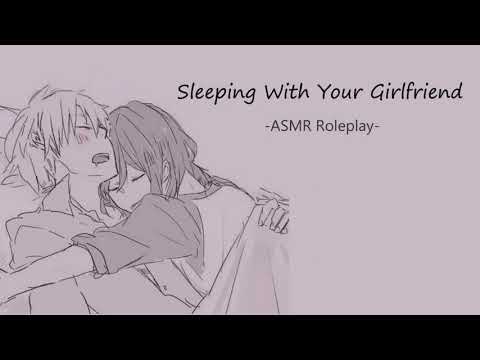 [ASMR] Falling asleep with girlfriend [4 hour] [sleep-aid] [white noise] [soft breathing]