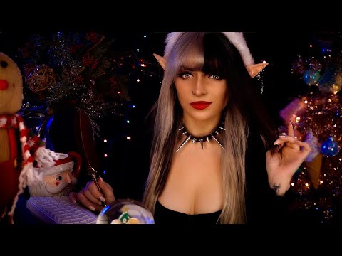 Goth Elf Puts You On The Naughty List 🎄| ASMR