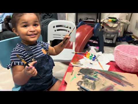Vlog #250 - Paint & Play