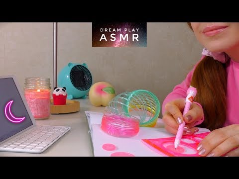 ★ASMR★ kawaii ENTSPANNEN am Schreibtisch - Mandalas designen & mehr | Dream Play ASMR