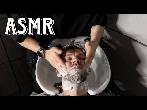 💈ASMR BARBER | Gentle Massage and Beard Brushing