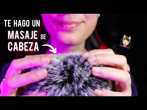 ASMR español 𝐌𝐀𝐒𝐀𝐉𝐄 𝐃𝐄 𝐂𝐀𝐁𝐄𝐙𝐀 Intenso 💆🏻‍♀️