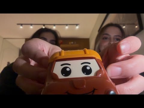 ASMR CASEIRINHO COM MINHA PRIMA - TAPPING EM OBJETOS ALEATÓRIOS 