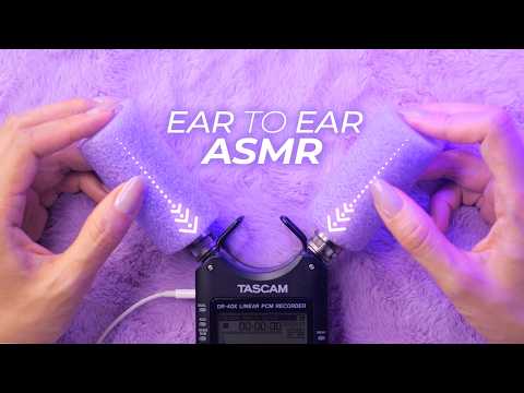 ASMR Ear-to-Ear Triggers to Quiet Your Mind (No Talking)