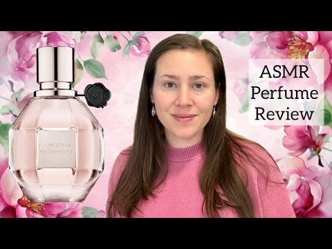 ASMR Perfume Review - Viktor & Rolf Flowerbomb - Glass Tapping & Soft Spoken