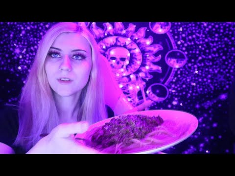 ASMR Spaghetti Mukbang w/ Soft Spoken Rambling