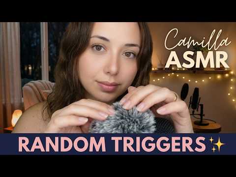 ASMR Random Triggers for Deep Sleep 😴 Tapping, Brushing & Kisses Sounds ✨